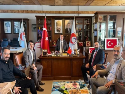 Yönetim Kurulu Başkanımız ve Yönetim Kurulu üyelerimizden oluşan IMB heyeti, Eğirdir Belediye Başkanı Sn. Mustafa Özer’i makamında ziyaret etmiştir.